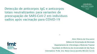 Defesa de Tese FMUSP Aluno Almir Ribeiro da Silva Junior 24/04/2024 parte 1