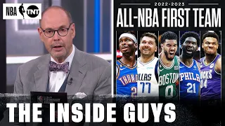 The Inside Crew Reveals 2022-23 All-NBA Teams | NBA on TNT