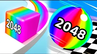 Ball Run 2048 | Jelly Run 2048 All Levels Android, ios Gameplay Mobile NEW UPDATE