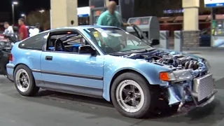 Turbo Honda CRX vs ALL - Arizona STREETS