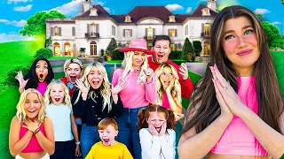 SURPRiSiNG my FAMiLY of 18 with Dream House For THE FiRST TiME!