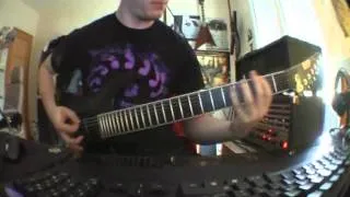 Suicide Silence / No pity for a coward guitar cover