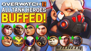 Overwatch 2 EVERY Tank BUFFED! Mid-Season 10 Patch!