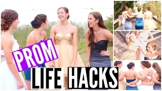 Prom Life HACKS Every Girl Should Know! | Courtney Lundquist