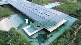 Piscina natural com 1 MILHÃO de litros - ECOSYS