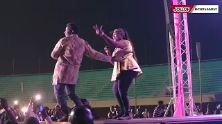 Badibunka and Wife Performance at Nyancho Album Launching (Polisol)