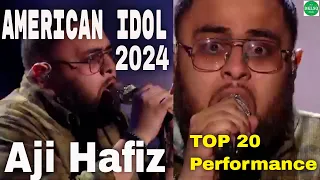 American Idol 2024 TOP 20 Performance - Aji Hafiz renditions "Like A Stone" a song from Audioslave