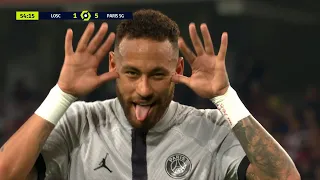 Neymar Jr. vs LOSC Lille (Away) - English Commentary - HD 1080i