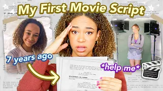 Reading & Performing the First Movie Script I Wrote... *i'm scared*