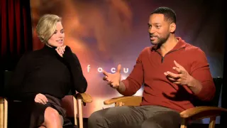 Focus: Will Smith & Margot Robbie Exclusive Interview | ScreenSlam