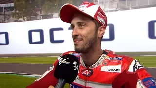 Dovizioso: "I had better grip at the end"