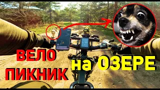 Велопикник на озере / Электрофэтбайк EKX Х20 / E-BIKE / Электровелосипед Х20 / Syccyba Impulse