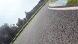 Pembrey Track Day - Fast Group - ZX6R chasing BMW S1000RR (race bike)