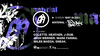 Mark Farina - Material X DJ Sneak.com Stream - May 16 2021