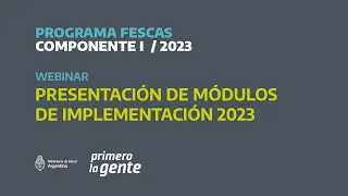 Webinar | Presentación de Módulos de implementación 2023