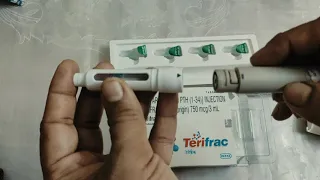 🔴 How to refill TERIFRAC pen with refill vial cartridge - Demo for patients - Clear Video 🔴