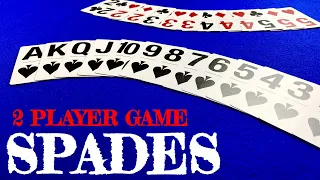 2 Player Spades - Card Games For 2 Players