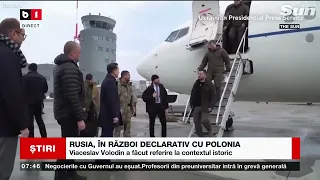 RUSIA ÎN RĂZBOI DECLARATIV CU POLONIA_Știri B1_22 mai 2023