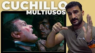 ESPECIALISTA en Supervivencia Extrema REACCIONA a "RAMBO" - Parte 1 | El Famoso CUCHILLO de RAMBO!