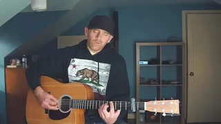 BED OF ROSES - Bon Jovi (Derek Cate acoustic cover)