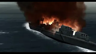 Koinsburg vs Lion Atlantic fleet battle