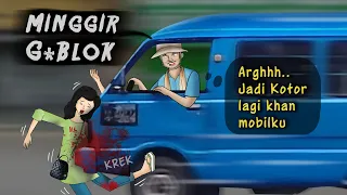 Azab Angkot Ugal2an - Bebal gak pernah merasa salah #HORORMISTERI | Kartun hantu, Animasi Horor