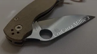 Spyderco Military 2 | Micarta | CPM-Cruwear