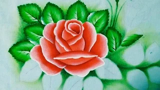 Ensinando a pintar rosas com Lia Ribeiro
