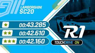 Asphalt 9 [Touchdrive] | Grand Prix LAMBORGHINI SC20 | Round 1 | ALL IN ONE | R1 Reference Runs