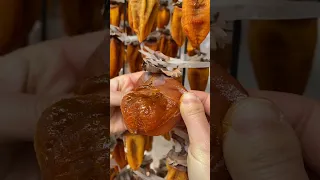 Rich Fruit - Satisfying Cutting Dry Persimmon Fruits on Farm Part 584 #Shorts