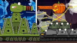 KV-44 vs KV-54 Soul Eater: Cartoons about tanks