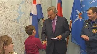 В Перми наградили детей медалями за героизм при спасении людей