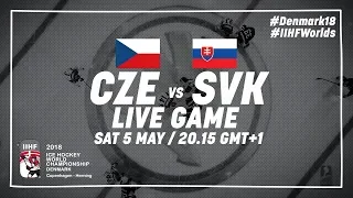 Czech Republic - Slovakia | Full Game | 2018 IIHF Ice Hockey World Championship