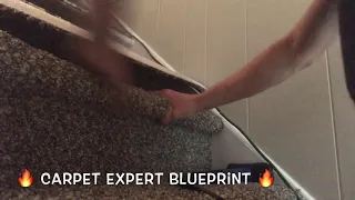 🔥 How To Carpet Regular Stairs 🔥 This Works!