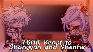 TBHK React To Genshin Impact Characters as Future Exorcist II Chongyun II Shenhe II