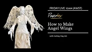 HOW TO MAKE ANGEL WINGS with Powertex