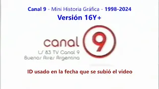 LS 83 TV Canal 9 Bs. As. - Mini HG - Versión 16Y+ (1998-2024)