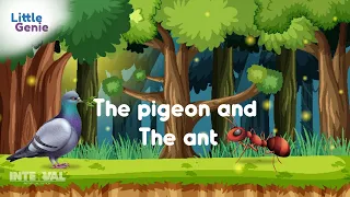 The Pigeon and The Ant | English story | Online Kindergarten | Little Genie