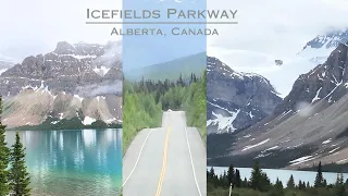 Icefields Parkway - most scenic drive in the world, Alberta Canada #alberta #banff #icefieldsparkway