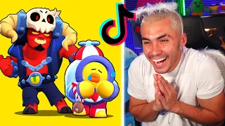 TIK TOKS BIZARROS DE BRAWL STARS!! É IMPOSSÍVEL NÃO RIR (é sério...)