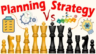 Differences between Planning and Strategy.