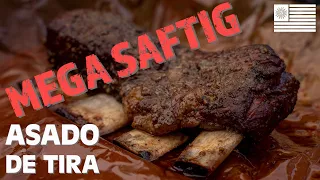 Super saftige Beef Ribs - ASADO DE TIRA - ein BBQFoodballWM Rezept