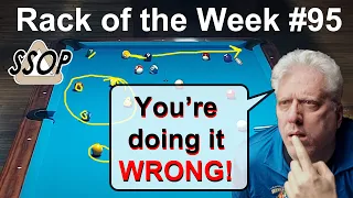 Rack of the Week #95, Straight Pool Instruction