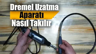 Dremel spiral uzatma nasil takılır?