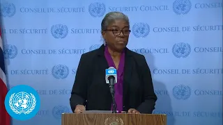 United States on Ukraine - Security Council Media Stakeout (21 February 2022)