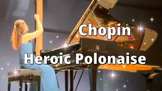 Chopin - Heroic Polonaise (Op. 53 in A Flat Major) Rehearsal Session vs. Live On Stage Concert