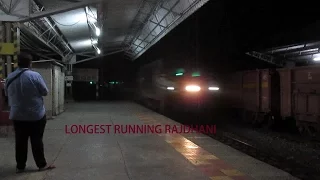 Non-Stop Honking : Toaster goes crazy with Longest Running Rajdhani of Indian Railways!!