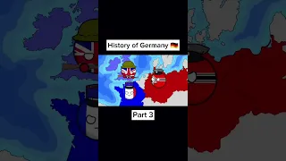 History of Germany in 1 minute and 11 seconds #countryballs  #history  #amongus