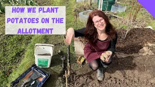 Planting Potatoes On A UK Allotment - Allotment Gardening For Beginners