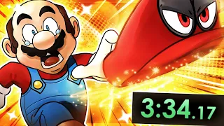 Le SPEEDRUN le plus DIFFICILE de Mario Odyssey ?!⚡️🚫